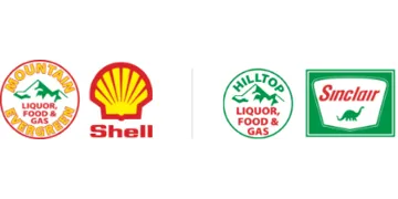 Mountain Liquor & Shell Gas logo
